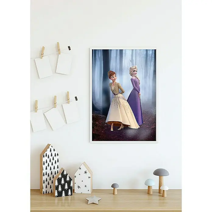 Komar Disney Edition 4 Poster Frozen Wood Walk - Disney, B x H: 30 x 40 cm - Stimmungsaufnahme