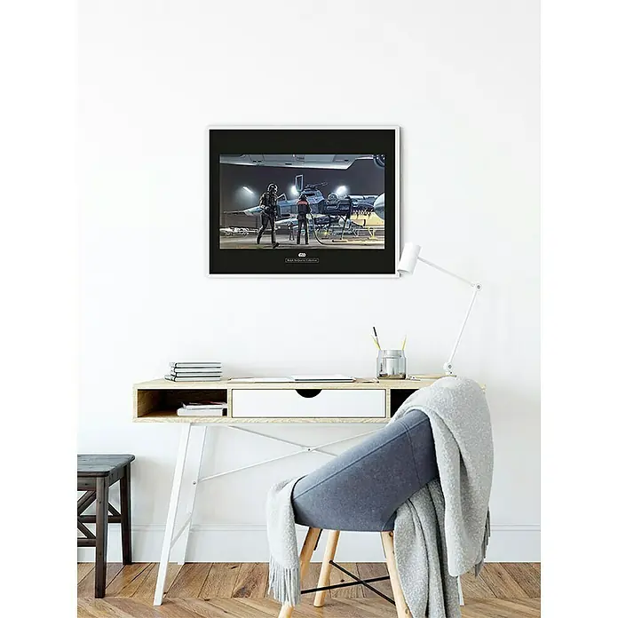 Komar Star Wars Poster RMQ Yavin Y-Wing - Disney, B x H: 50 x 40 cm - Stimmungsaufnahme
