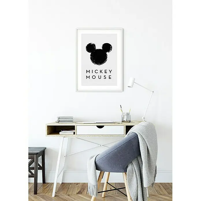 Komar Disney Edition 4 Poster Mickey Mouse Silhouette - Disney, B x H: 50 x 70 cm - Stimmungsaufnahme