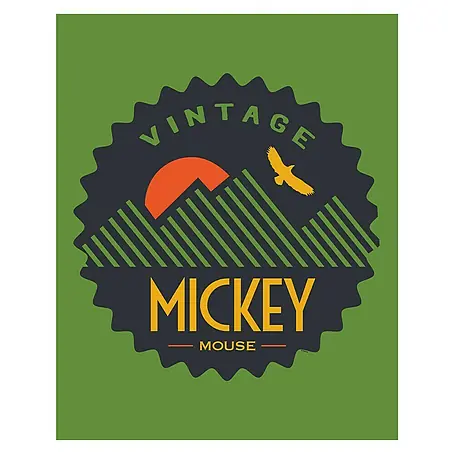 Komar Disney Edition 4 Poster Mickey Mouse Vintage