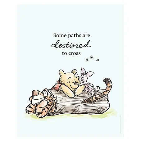 Komar Disney Edition 4 Poster Winnie Pooh Path
