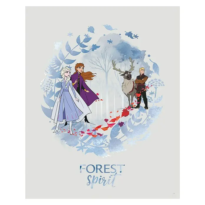 Komar Disney Edition 4 Poster Frozen Spirit - Disney, B x H: 30 x 40 cm - Vorderansicht
