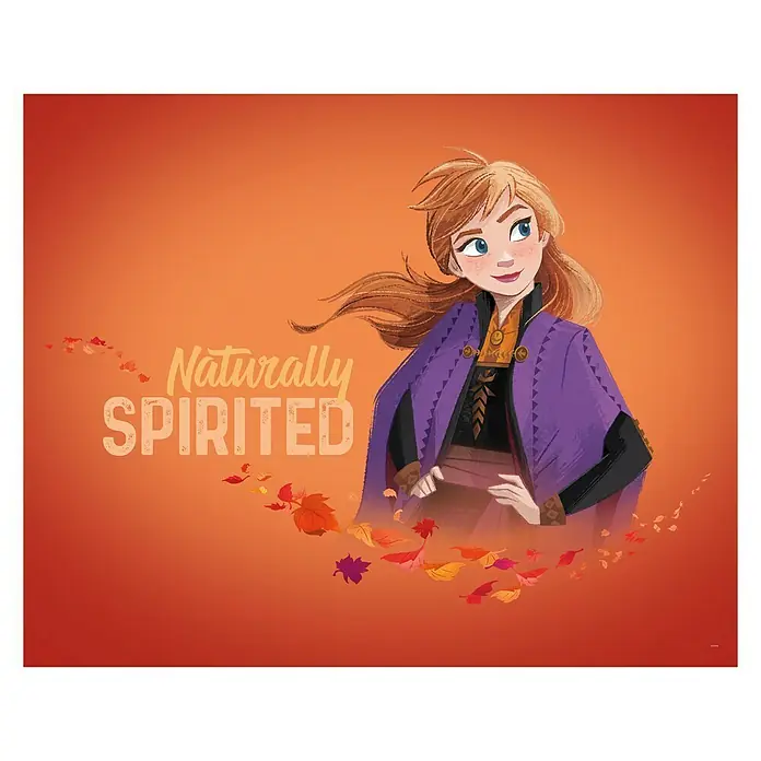 Komar Disney Edition 4 Poster Frozen Anna Autumn Spirit - Disney, B x H: 40 x 30 cm - Vorderansicht