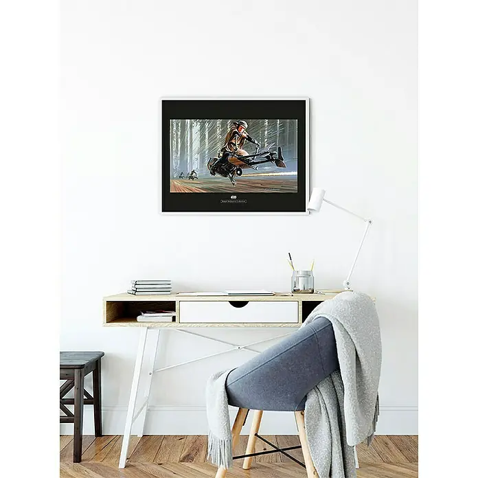 Komar Star Wars Poster RMQ Endor Speeder - Disney, B x H: 50 x 40 cm - Stimmungsaufnahme