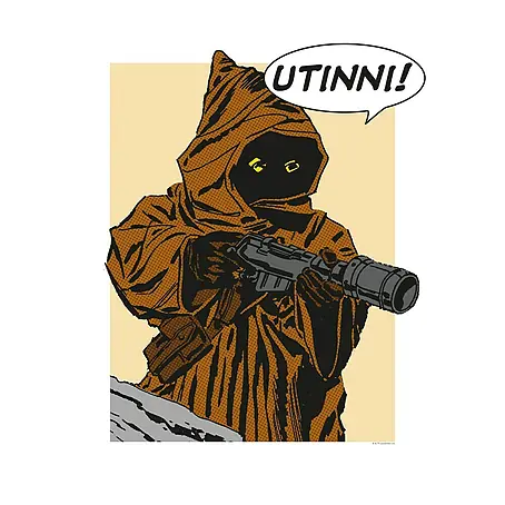Komar Star Wars Poster Comic Quote Jawa