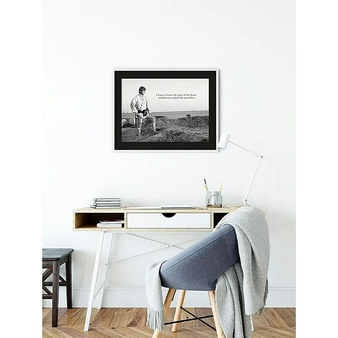 Komar Star Wars Poster Luke Quote - Disney, B x H: 70 x 50 cm - Stimmungsaufnahme