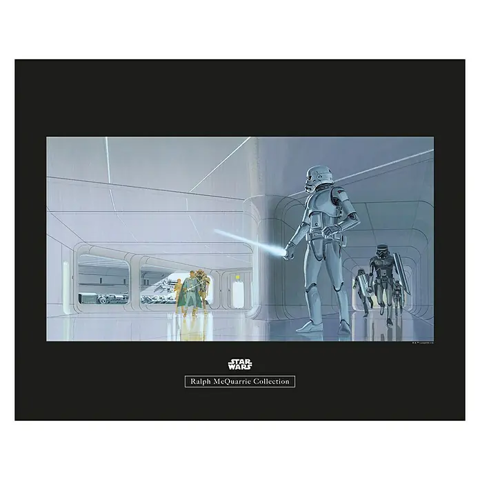 Komar Star Wars Poster RMQ Stormtrooper Hallway - Disney, B x H: 50 x 40 cm - Vorderansicht