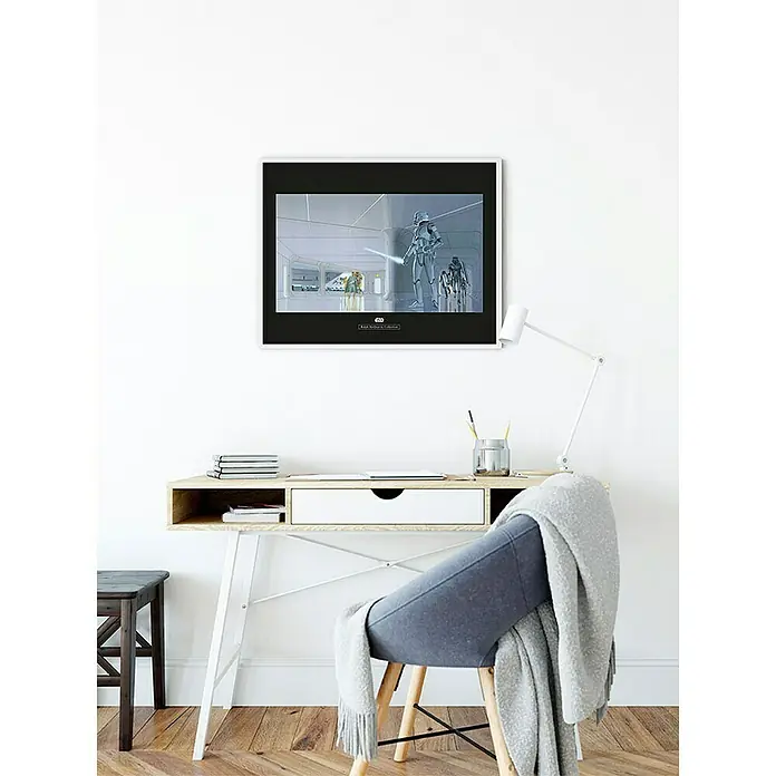 Komar Star Wars Poster RMQ Stormtrooper Hallway - Disney, B x H: 70 x 50 cm - Stimmungsaufnahme