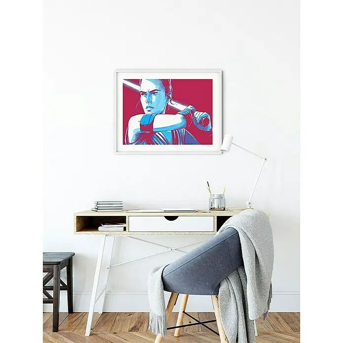 Komar Star Wars Poster Faces Rey - Disney, B x H: 70 x 50 cm - Stimmungsaufnahme