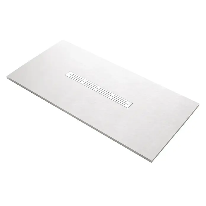 Camargue Plato de ducha Bering - L x An: 70 x 140 cm, Blanco