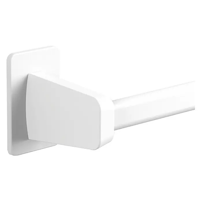 Creabath Placa de fijación adhesiva Soul White - L x An: 0,4 x 4,5 cm