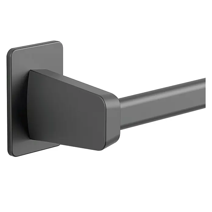 Creabath Placa de fijación adhesiva Soul Black - L x An: 0,4 x 4,5 cm