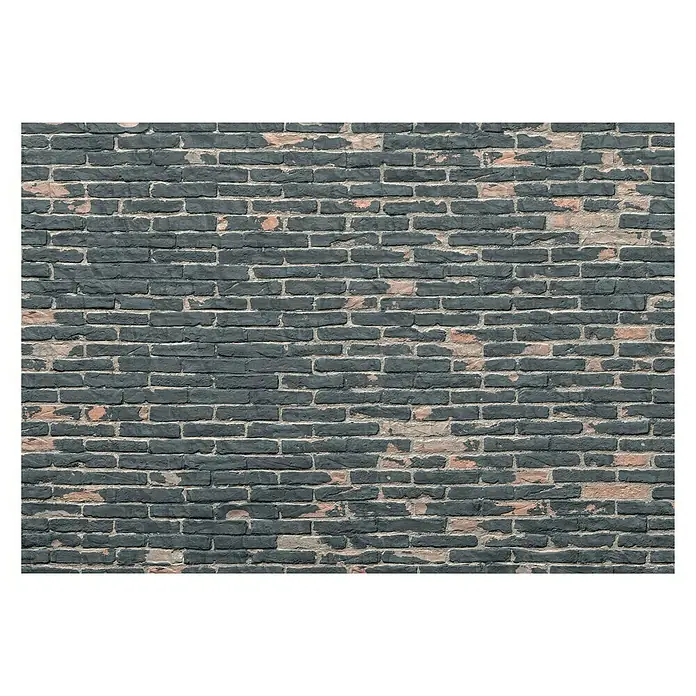 Komar Into Illusions Fototapete Painted Bricks - 4 -tlg., B x H: 368 x 254 cm, Vlies - Vorderansicht