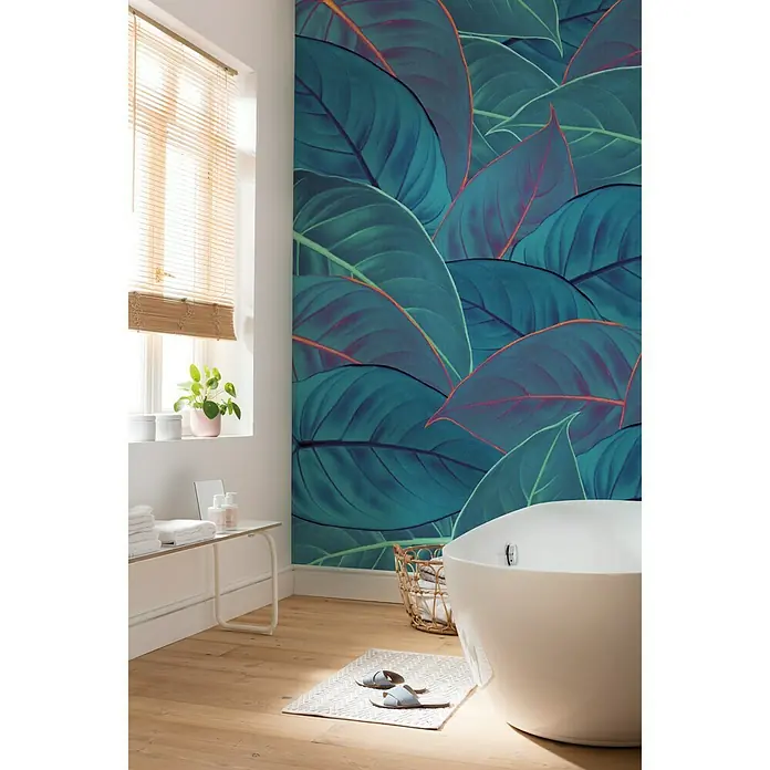 Komar Pure Fototapete Foliage - 2 -tlg., B x H: 200 x 250 cm, Vlies - Stimmungsaufnahme