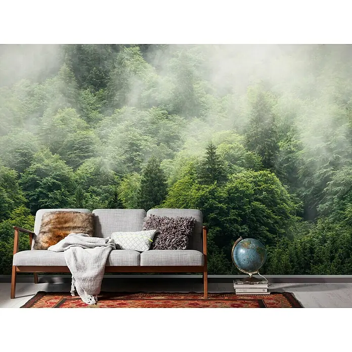 Komar Stefan Hefele Edition 1 Fototapete Forest Land - 4 -tlg., B x H: 400 x 250 cm, Vlies - Stimmungsaufnahme