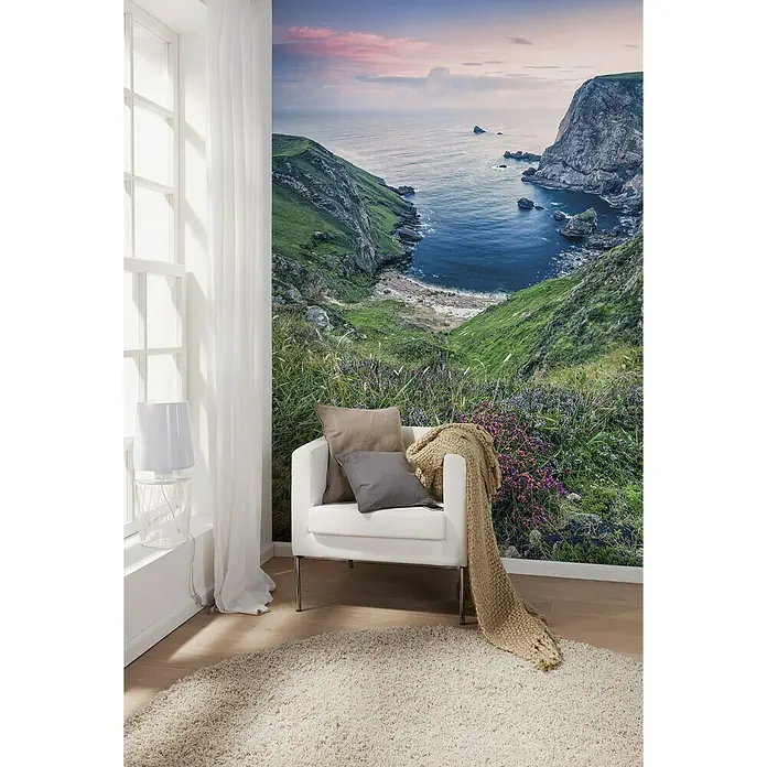 Komar Stefan Hefele Edition 1 Fototapete The Bluebay - 2 -tlg., B x H: 200 x 250 cm, Vlies - Stimmungsaufnahme