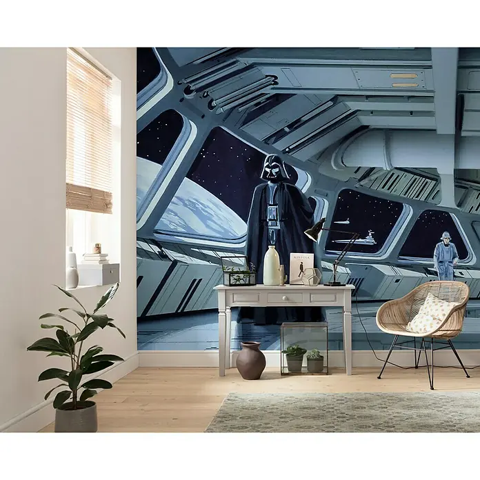 Komar Star Wars Fototapete RMQ Stardestroyer Deck - 10 -tlg., B x H: 500 x 250 cm, Vlies - Stimmungsaufnahme
