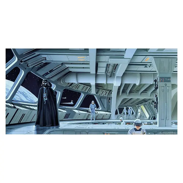 Komar Star Wars Fototapete RMQ Stardestroyer Deck - 10 -tlg., B x H: 500 x 250 cm, Vlies - Vorderansicht