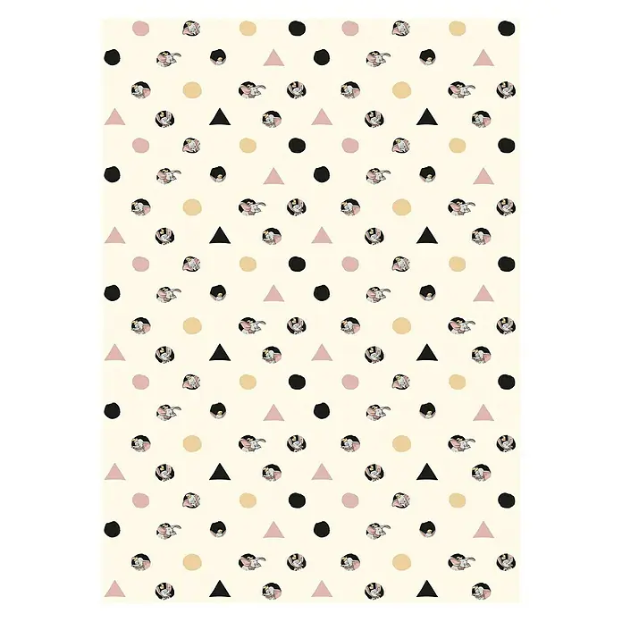 Komar Disney Edition 4 Fototapete Dumbo Angles & Dots - 4 -tlg., B x H: 200 x 280 cm, Vlies - Vorderansicht