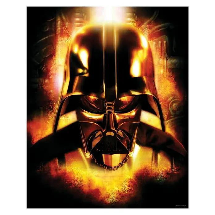 Komar Star Wars Poster Vader Head - Disney, B x H: 30 x 40 cm - Vorderansicht
