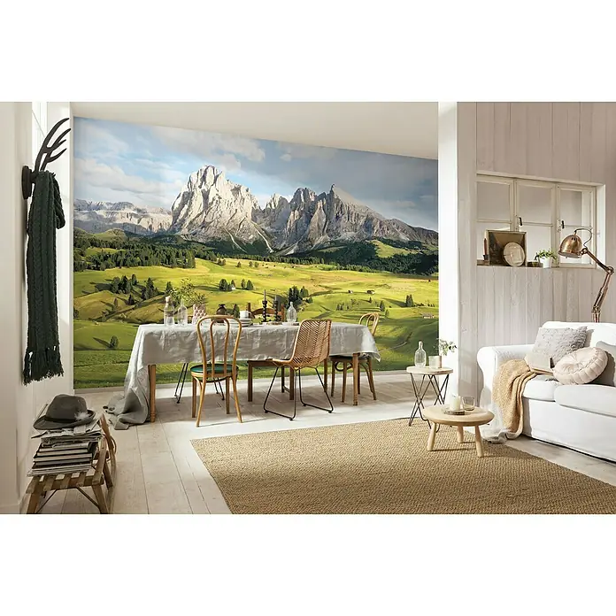 Komar Stefan Hefele Edition 1 Fototapete Alpen - 4 -tlg., B x H: 400 x 250 cm, Vlies - Stimmungsaufnahme