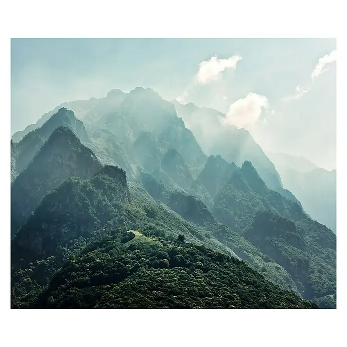 Komar Pure Fototapete The Summit - 3 -tlg., B x H: 300 x 250 cm, Vlies - Vorderansicht