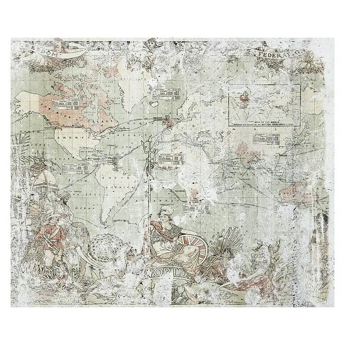 Komar Pure Fototapete British Empire - 3 -tlg., B x H: 300 x 250 cm, Vlies - Vorderansicht