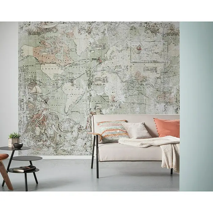 Komar Pure Fototapete British Empire - 3 -tlg., B x H: 300 x 250 cm, Vlies - Stimmungsaufnahme