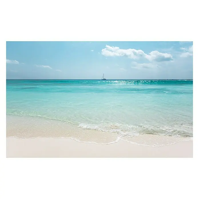 Komar Pure Fototapete Azur Ocean - 4 -tlg., B x H: 450 x 250 cm, Vlies - Vorderansicht