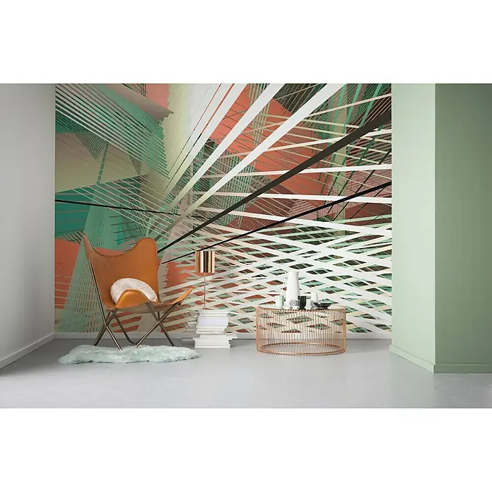 Komar Infinity Fototapete Space Grid Autumn - 4 -tlg., B x H: 400 x 250 cm, Vlies - Stimmungsaufnahme