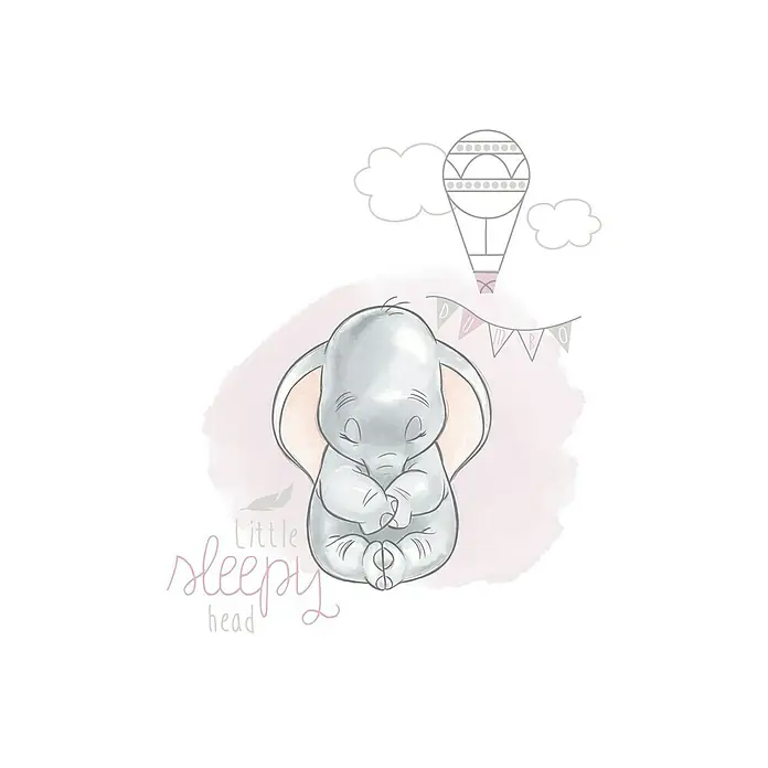 Komar Disney Edition 4 Poster Dumbo Sleepy - Disney, B x H: 30 x 40 cm - Vorderansicht