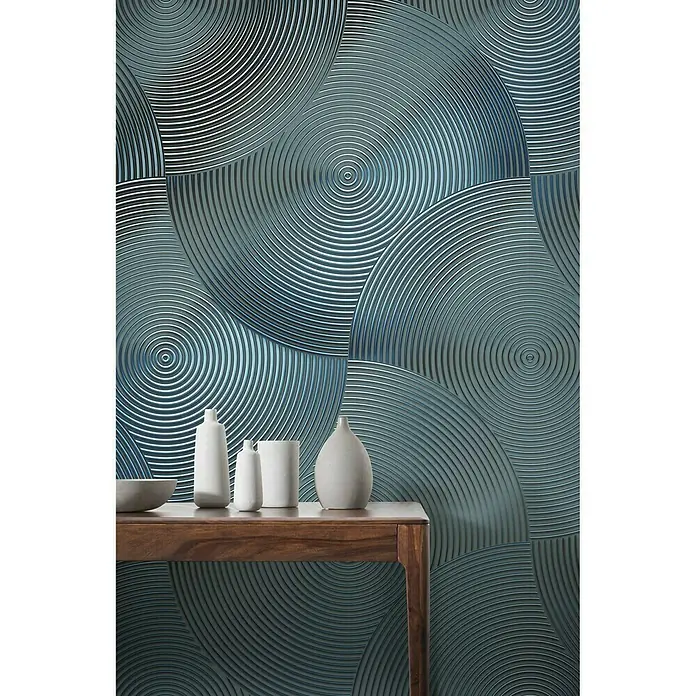 Komar Infinity Fototapete Mystic Silver - 2 -tlg., B x H: 200 x 250 cm, Vlies - Stimmungsaufnahme