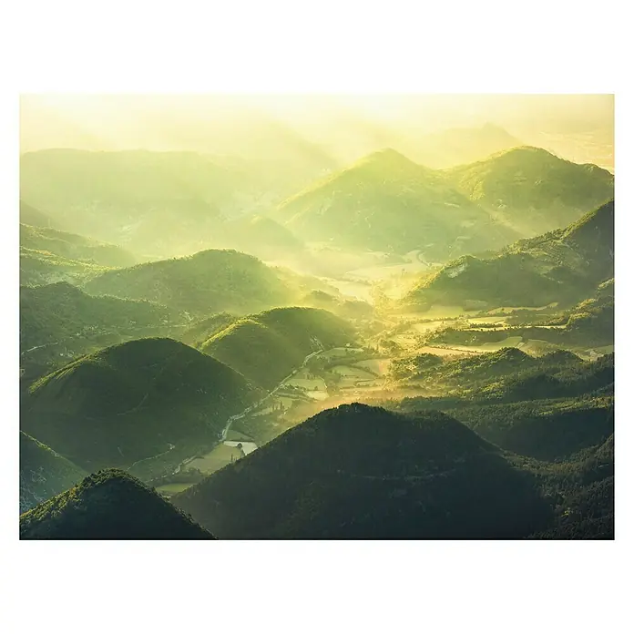 Komar Stefan Hefele Edition 1 Fototapete The Shire - 2 -tlg., B x H: 200 x 150 cm, Vlies - Vorderansicht