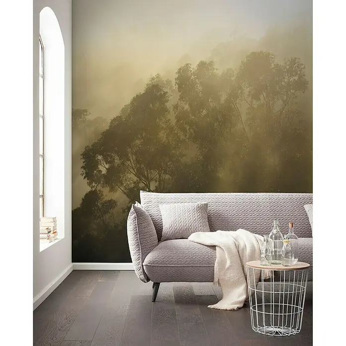 Komar Stefan Hefele Edition 1 Fototapete Misty Mountain - 4 -tlg., B x H: 400 x 250 cm, Vlies - Stimmungsaufnahme