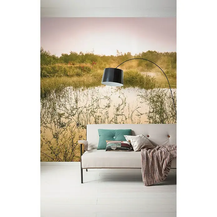 Komar Stefan Hefele Edition 1 Fototapete Morning View II - 4 -tlg., B x H: 400 x 250 cm, Vlies - Stimmungsaufnahme