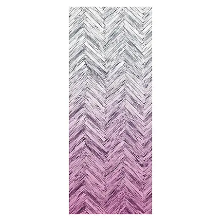 Komar Infinity Fototapete Herringbone Pink Panel