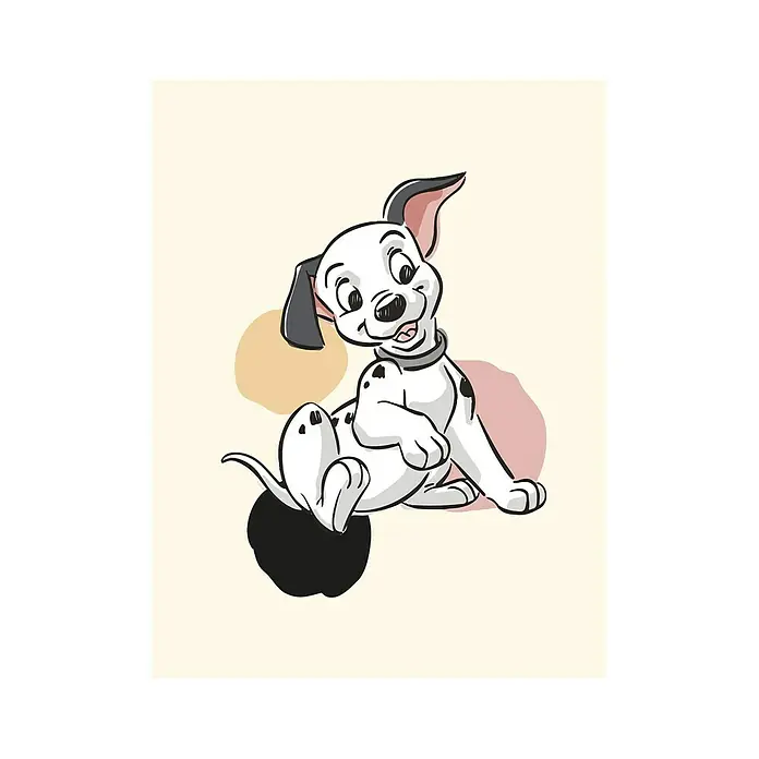 Komar Disney Edition 4 Poster 101 Dalmatiner Dots - Disney, B x H: 50 x 70 cm - Vorderansicht
