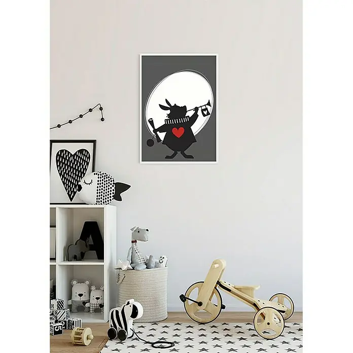 Komar Disney Edition 4 Poster Alice Rabbit - Disney, B x H: 30 x 40 cm - Stimmungsaufnahme