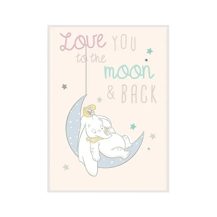 Komar Disney Edition 4 Poster Dumbo Moon - Disney, B x H: 40 x 50 cm - Vorderansicht