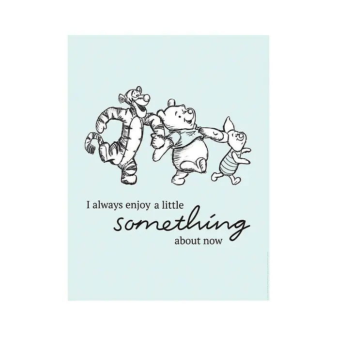 Komar Disney Edition 4 Poster Winnie Pooh Little Something - Disney, B x H: 30 x 40 cm - Vorderansicht