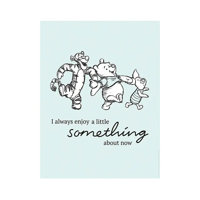 Komar Disney Edition 4 Poster Winnie Pooh Little Something - Disney, B x H: 40 x 50 cm - Vorderansicht