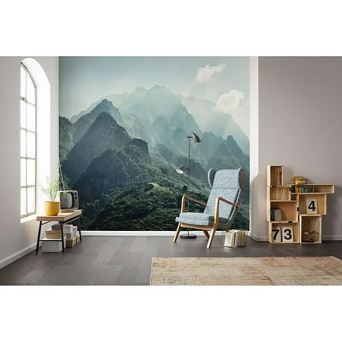 Komar Stefan Hefele Edition 1 Fototapete The Summit - 3 -tlg., B x H: 300 x 200 cm, Vlies - Stimmungsaufnahme