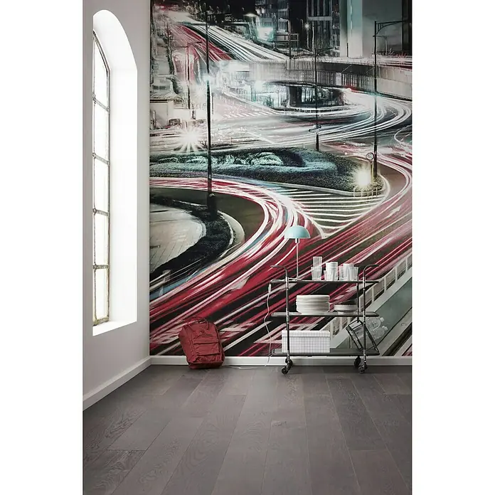 Komar Infinity Fototapete Speed Painting - 4 -tlg., B x H: 400 x 250 cm, Vlies - Stimmungsaufnahme