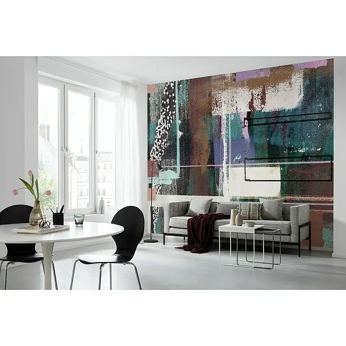 Komar Pure Fototapete Liquids Dripping - 5 -tlg., B x H: 500 x 280 cm, Vlies - Stimmungsaufnahme