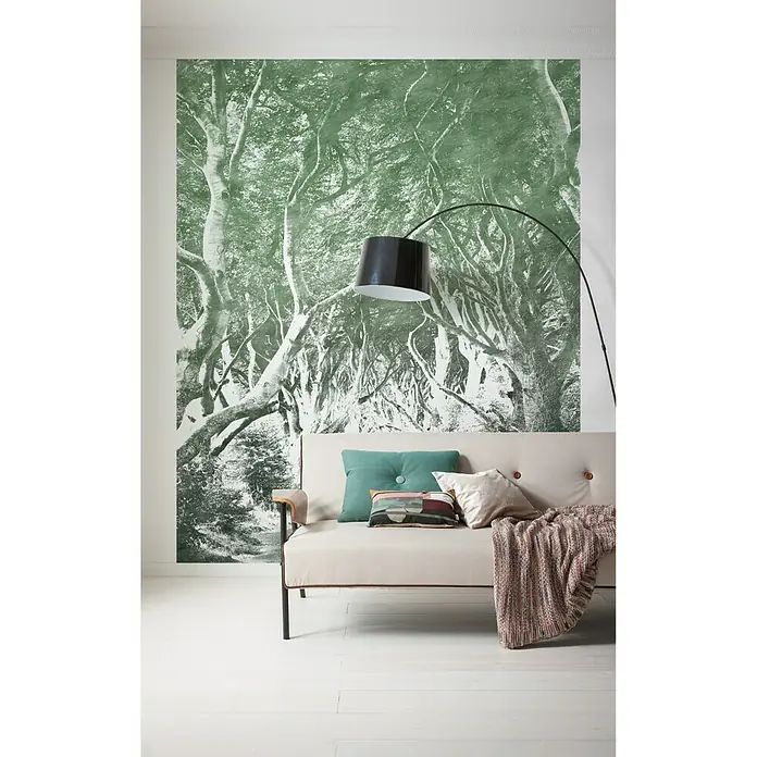 Komar Infinity Fototapete Alley Graphite - 2 -tlg., B x H: 200 x 250 cm, Vlies - Stimmungsaufnahme