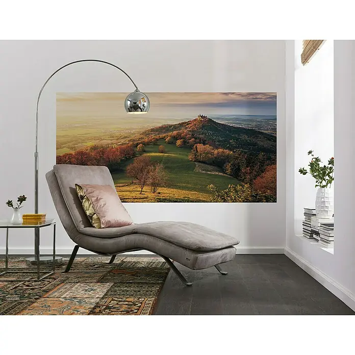 Komar Stefan Hefele Edition 1 Fototapete Fairy Tale Castle - 1 -tlg., B x H: 200 x 100 cm, Vlies - Stimmungsaufnahme