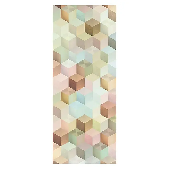 Komar Infinity Fototapete Cubes Panel - 1 -tlg., B x H: 100 x 250 cm, Vlies - Vorderansicht