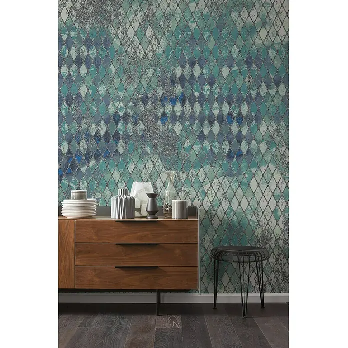 Komar Infinity Fototapete Harlekin - 4 -tlg., B x H: 400 x 250 cm, Vlies - Stimmungsaufnahme