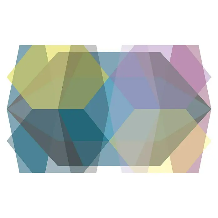 Komar Pure Fototapete Gem Stone Diamond - 4 -tlg., B x H: 400 x 250 cm, Vlies - Vorderansicht