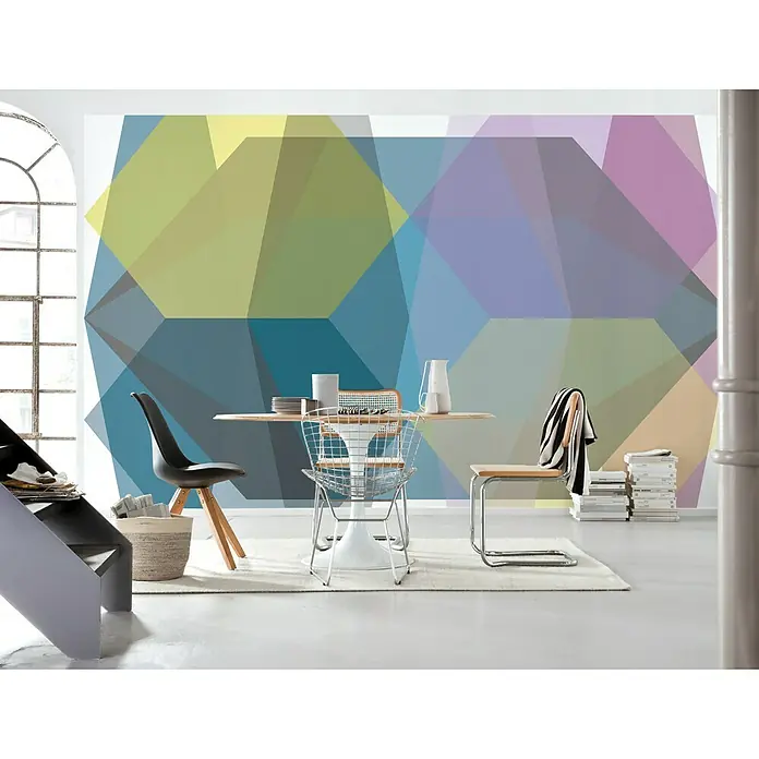 Komar Pure Fototapete Gem Stone Diamond - 4 -tlg., B x H: 400 x 250 cm, Vlies - Stimmungsaufnahme